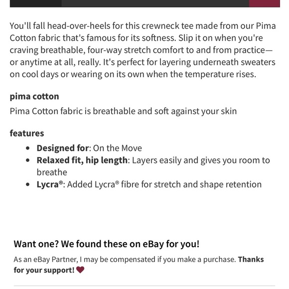 Love Curved Hem Crewneck - Picture 3 of 6